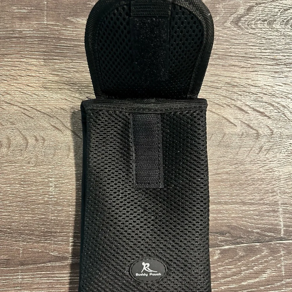 Black Mesh Phone Holder